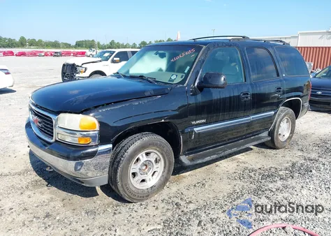 2002 GMC Yukon Slt from USA, damaged, VIN 1GKEC13Z52R211307